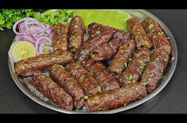 Mutton Seekh Kabab | Soft and Juicy Restaurant Style Seekh Kabab Recipe