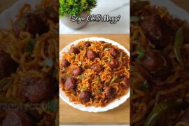 Soya Chilli Maggi 😍 #shorts #recipe #maggi #viral #snacks