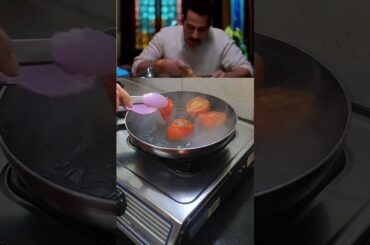 Garlic Chilli Tamatar Chutney 🔥 | Spicy Tomato Onion Chutney Recipe #shorts