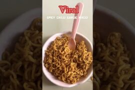 Spicy chilli garlic maggi ✨#foryou #odia #shortsvideo #trending #minivlog