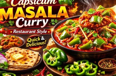 #capsicum masala curry# tasty capsicum curry #spicy capsicum masala#bell pepper recipe