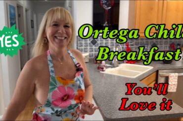 Ortega Chile Cheese Omelette Breakfast @Becki-licious