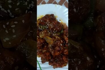 Chilli Chicken Recipe 😋 #viral #shorts #trending #recipe #shortsfeed #ytshortsindia #chickenrecipe