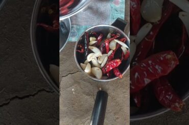 Village style  Red spicy  chili #recipe #cooking #cooking