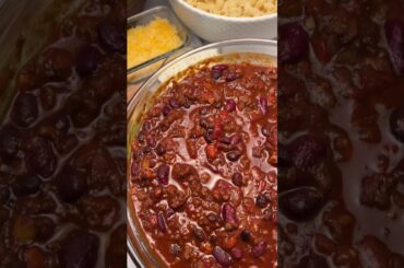 Crockpot Chili Recipe 🔥