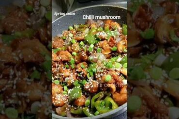 Craving Restaurant-Style Chilli Mushroom Best starter #crispymashroomchilly #chillimushroomrecipe