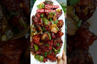 Restaurant style Chicken Chilli Recipe#shorts #shortvideo #tranding