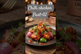 Chicken Chilli 😍#recipe #shorts #youtubeshorts #viral