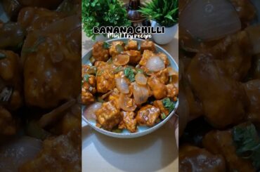 Banana Chilli 🤤 #viralshorts  #ytshorts #shorts #cooking #fyp #ytviral  #recipe #trending #foodie