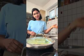 Das könnte ich jeden Tag essen: Bohnen-Kartoffel-Pfanne mit Chili-Honig-Halloumi 🤤. #rezepte