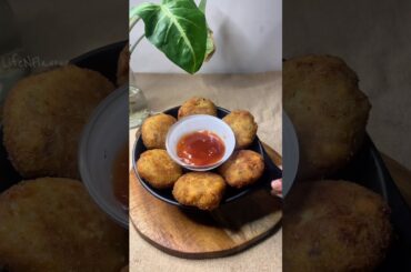 Crispy Chicken Potato Croquettes 🤤 | Ifthar Snacks | LifeNFlavour #shortsfeed #snacks #recipe