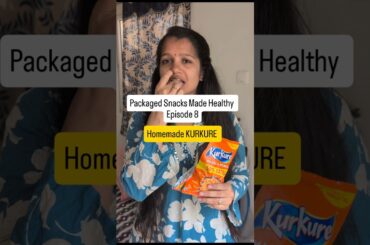 Healthy Homemade Kurkure | No Maida | Kids Favorite Snack #homemadekurkure #trendingshorts #viral