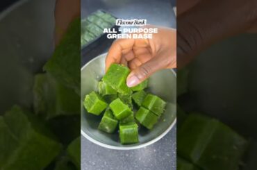 Flavour bank #1 - All-Purpose Green Seasoning Base | Freeze This for Easy Cooking