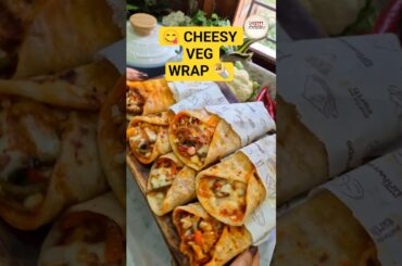 Cheesy Veg Wrap Recipe🌯 Itna Tasty Ki Shawarma Bhi Bhool Jaoge | Asan veg wrap Recipe | Super Tasty