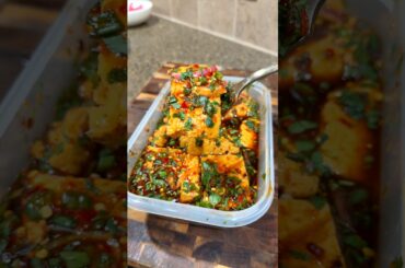 Marinated boiled tofu for dinner #recipe