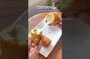 Ultimate Cheesy Chicken Shahi Rolls : A Perfect Ramadan Iftar Snack! 🌙😋 #chickenroll #chickenrolls