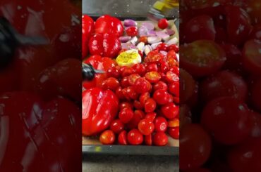 Roasted Red Pepper Pasta 🌶️✨ #shorts #viral #trending