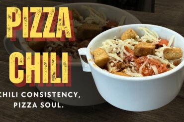 Dutch Oven Pizza Chili | A Twist on Two Classics!