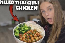 Grilled Thai Chili Chicken Bowl | Easy Healthy Dinner Recipe