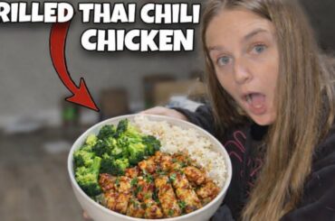 Grilled Thai Chili Chicken Bowl | Easy Healthy Dinner Recipe
