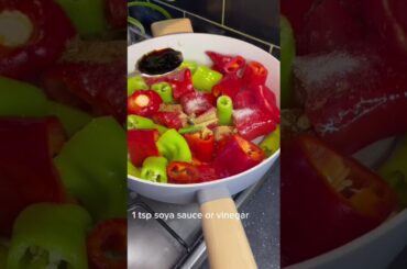 Homemade Red & Green Long Pepper Chutney 🌶️ Easy Recipe