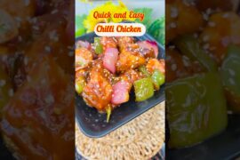 Quick and easy Chilli Chicken Recipe #shorts #trendingrecipe #chillichicken #viralvideo #easyrecipe