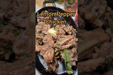 Lemon Pepper Chicken #cooking #food #chicken #healthy #oilfreechicken #viralshorts #chickenrecipe