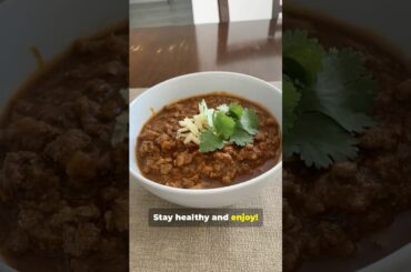 Hearty Slow Cooker Turkey Chili | Easy Healthy Chili Recipe