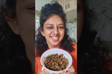Spicy & Flavorful Soya Meat Pepper Fry 😋🔥#soyachunks #pepper #fry #minivlog #recipe #shorts