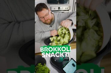 Mega Snack! SMASHED BROKKOLI mit Schafskäse-Creme #smashed #thermomixrezepte #vegetarischkochen