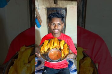 Day 65/100 Mirchi pakoda Recipe 😍 #cooking #food #recipe #vlog #explore #trending #video #shorts