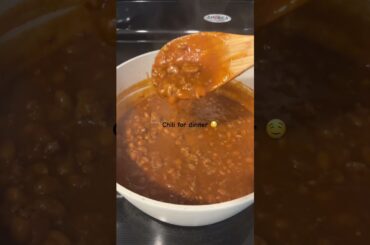 Quick and easy Chili #chili #chilirecipe #shorts #cookingchannel