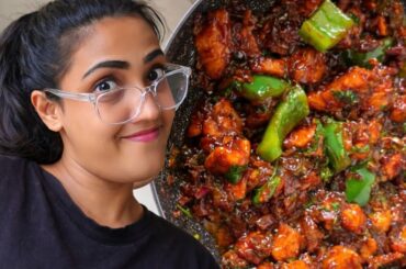 🔥🌶️ Tasty Chilli Chicken വീട്ടിൽ ഉണ്ടാക്കാമോ? | Super Easy Recipe! 🤤🍗