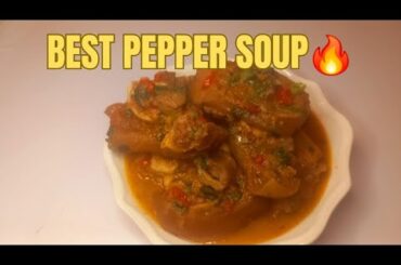 How to Make the BEST Cow Leg Pepper Soup at Home | Nigerian Street-Style Recipe 🔥