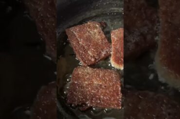 Let’s eat Scrapple. Chili Recipe is up too!! #foodie