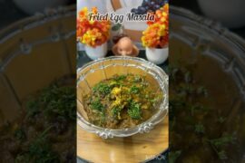 🍳 Fried Egg Masala Recipe #FriedEggMasala#EggMasala#EggRecipe#EasyRecipes#HomeCooking