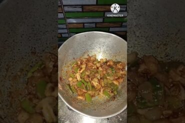 Spicy chilli Mushroom# Mushroom chilli recipes#shorts