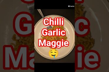 Easy Chilli Garlic Maggi in 60 Seconds 🔥🍜 #food #creativecontentcreator #recipe #shortsfeed #spicy