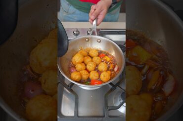 Aloo Manchurian Chilli - spicy street Style #bharatzkitchen #food #recipe