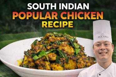 Authentic South Indian Pepper Chicken | Spicy Black Pepper Chicken Recipe