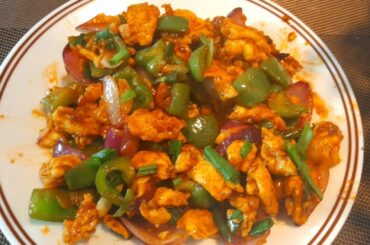 Scrambled Egg Chilli Recipe | Spicy Indo Chinese Egg Chilli