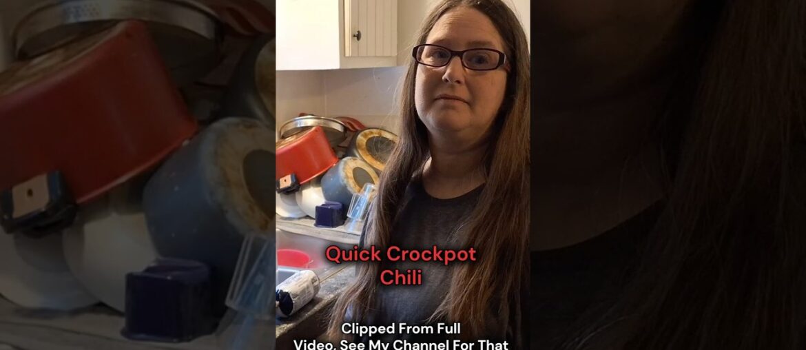 Crockpot Chili (Under $20!) [Short] #Crockpot #Chili #BudgetMeals
