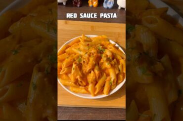 Red sauce pasta recipe #shorts #recipe #pasta #redsaucepasta #trending #viral #shortvideo #macaroni
