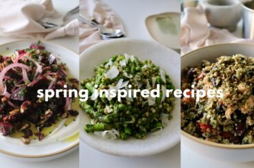 Vibrant Spring Inspired Recipes