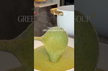 GREEN GODDESS SOUP to have you flowing from the inside out✨