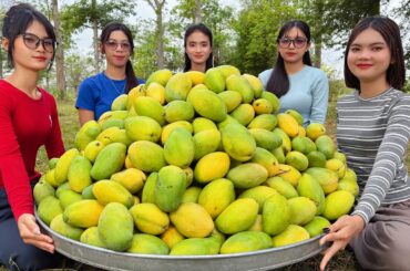 Amazing cooking fresh mango with chili sauce recipe