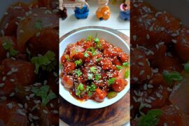Chilli Soyabean 🌶️🌶️| #shorts #viral #trending #soyachilli #ritaskitchen