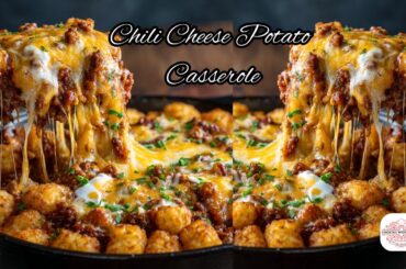 Chili Dog Tater Tot Casserole Recipe