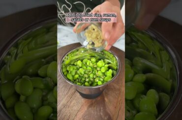 15 Minute Edamame Dimsum