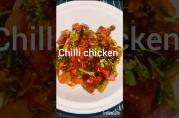 #chilli chicken # how to make chilli chicken #trending #food #chinese recipes #easy chinese #shorts